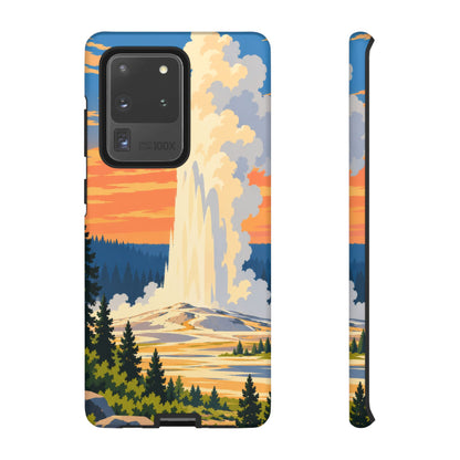 Yellowstone — Geyser Dawn Samsung Galaxy Tough Case