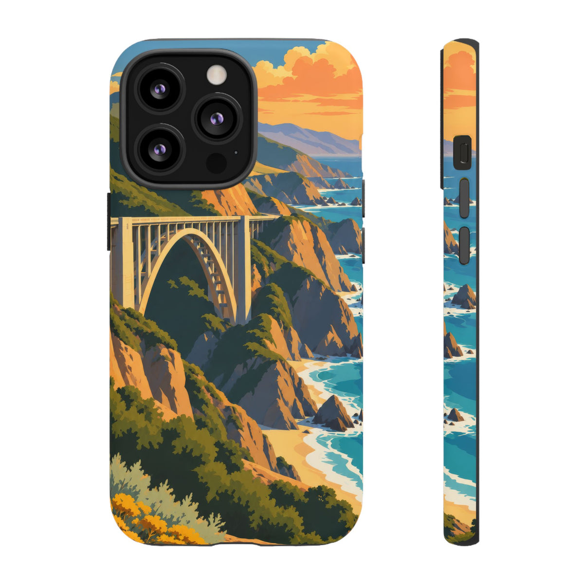 Big Sur — Coastal Arc iPhone Tough Case