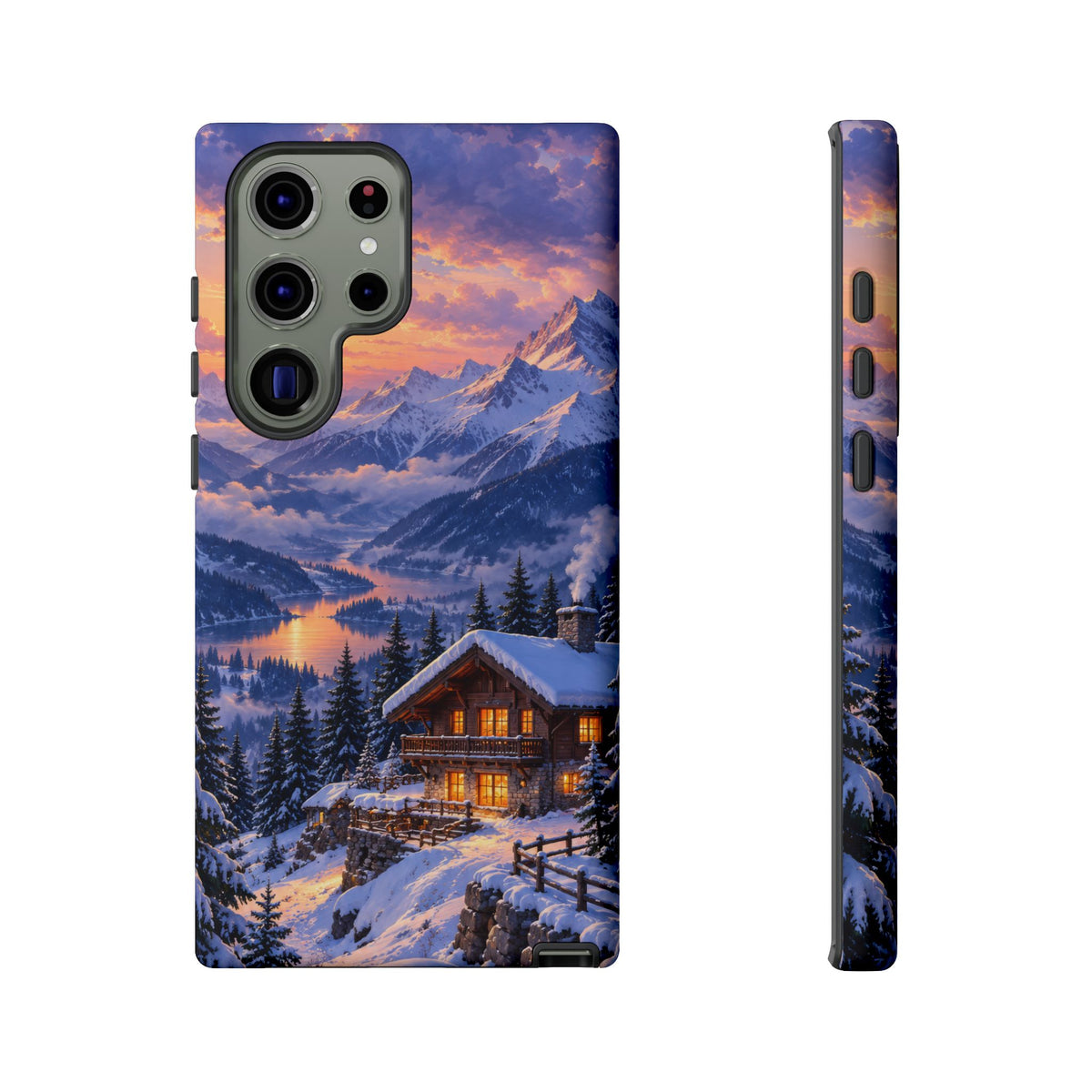 Alpine Hearth Samsung Galaxy Tough Case | winter cabin