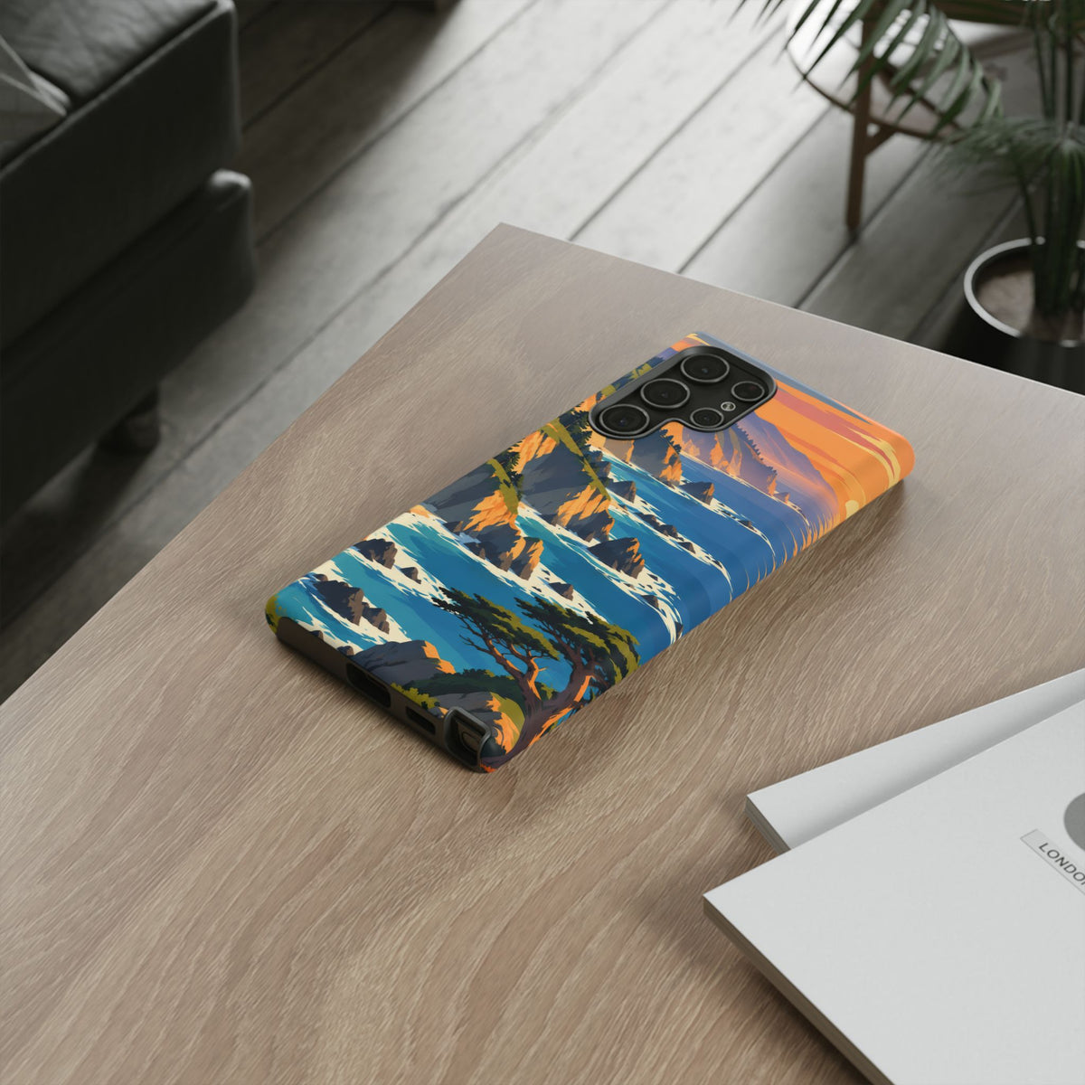 Big Sur — Cypress Coast Samsung Galaxy Tough Case