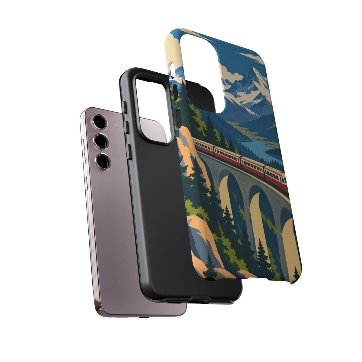 Travel by Train — Alpine Express Samsung Galaxy Tough Case | train travel