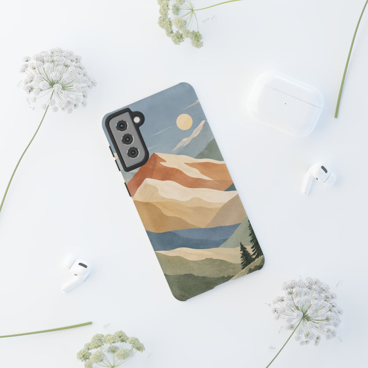 Sandstone Horizon Samsung Galaxy Tough Case | sandstone mountains