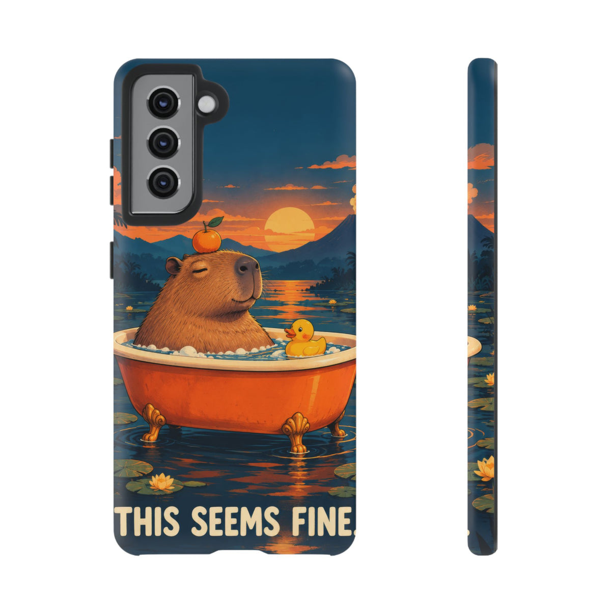 Minor Inconvenience Samsung Galaxy Tough Case | funny capybara