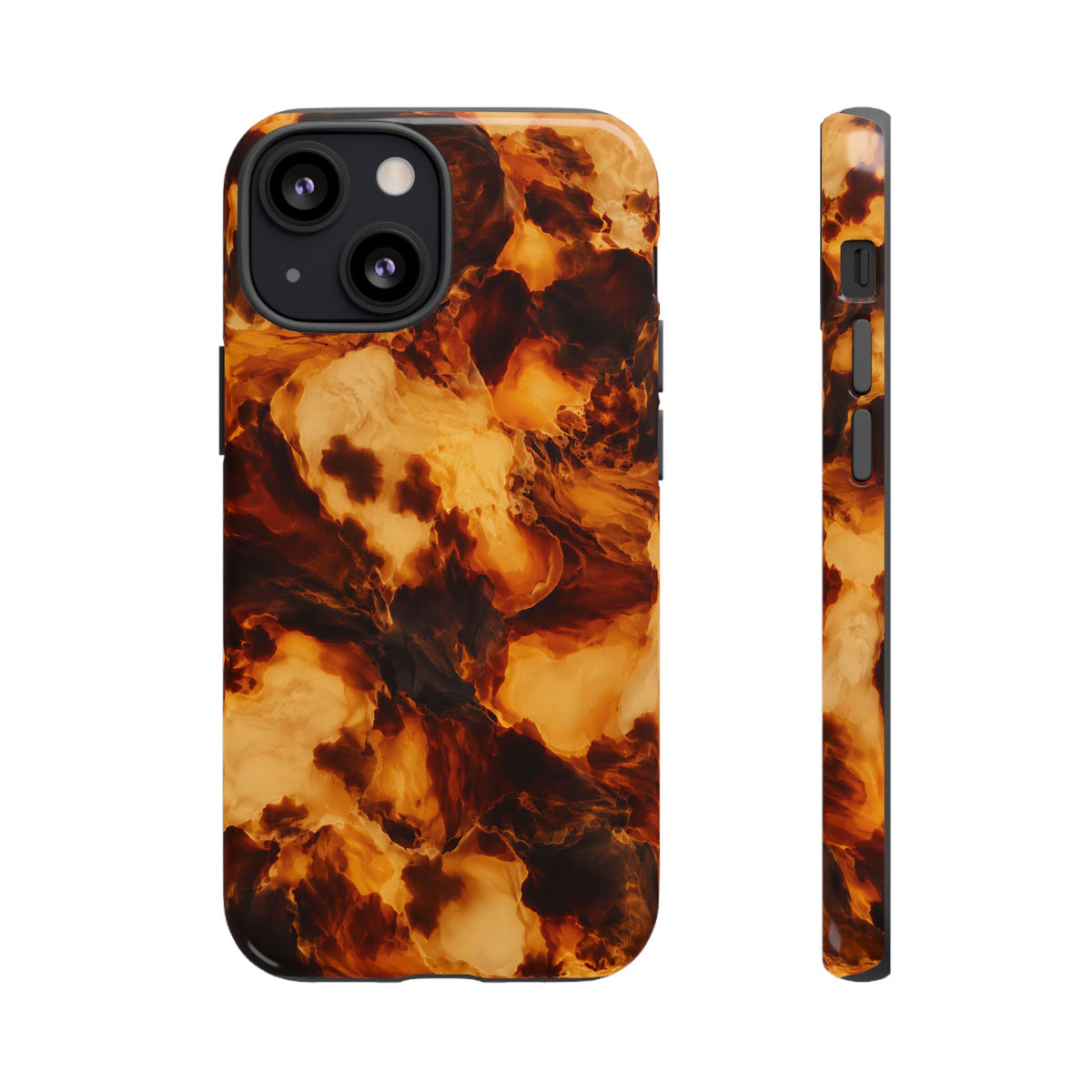 Amber Marble iPhone Tough Case | Amber Mosaic