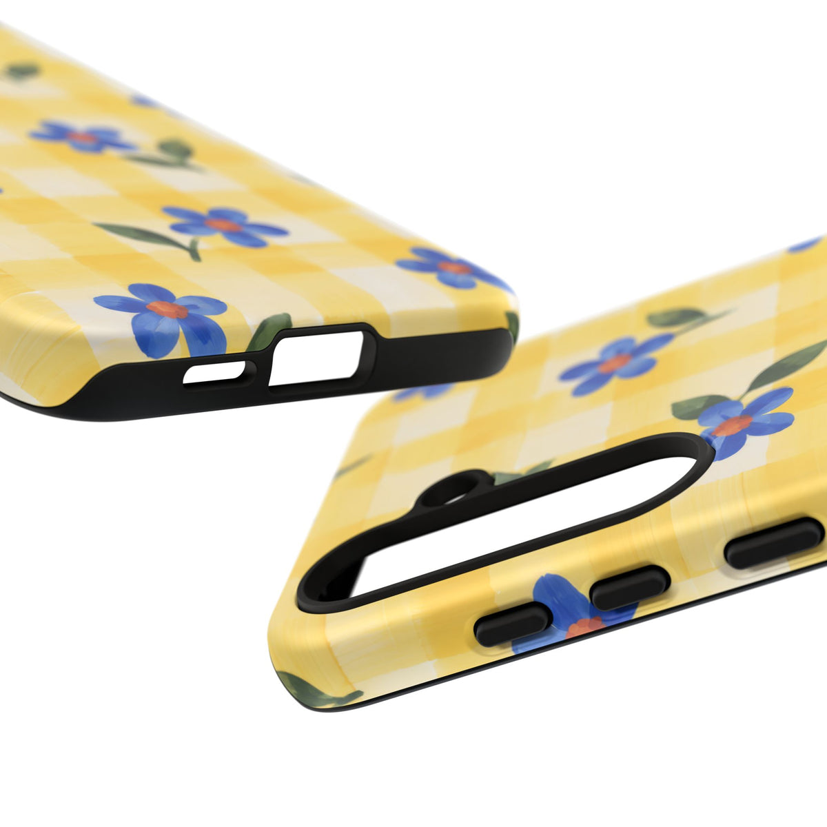 Buttercup Picnic Samsung Galaxy Tough Case | yellow gingham