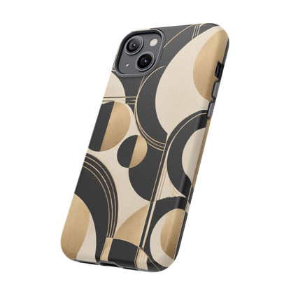 Pearl Orbit iPhone Tough Case | art deco