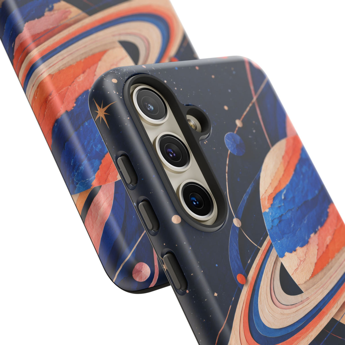 Cosmic Cut Paper Samsung Galaxy Tough Case | modern space