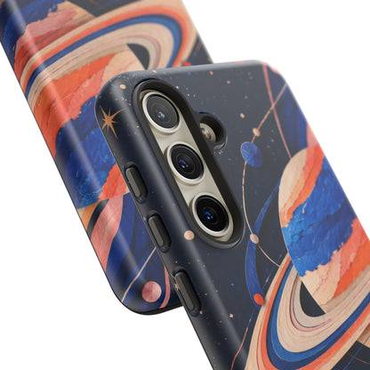 Cosmic Cut Paper Samsung Galaxy Tough Case | modern space