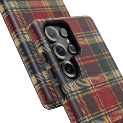 Highland Holiday Samsung Galaxy Tough Case | christmas plaid