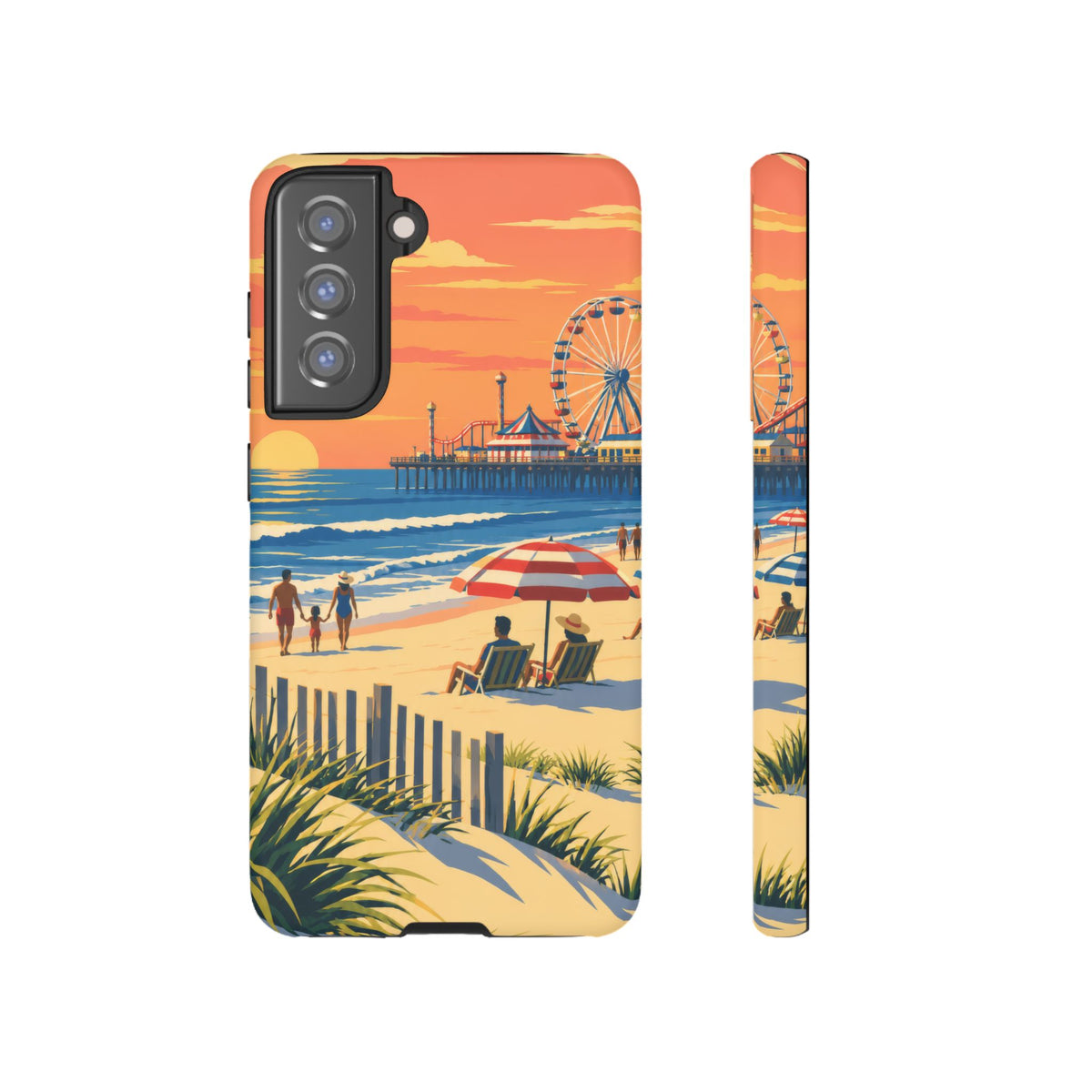 New Jersey Shore — Boardwalk Summer Samsung Galaxy Tough Case
