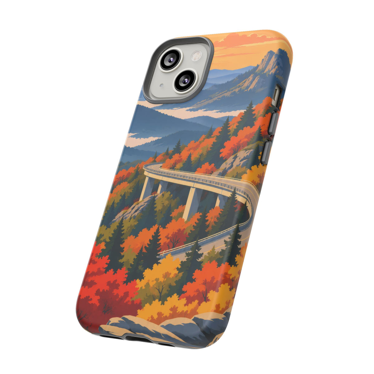 Blue Ridge Parkway — Viaduct Morning iPhone Tough Case