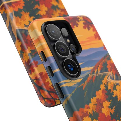 Skyline Drive — Overlook Gold Samsung Galaxy Tough Case
