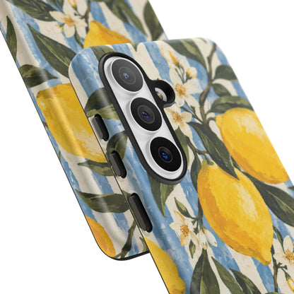Riviera Lemons Samsung Galaxy Tough Case | lemon print