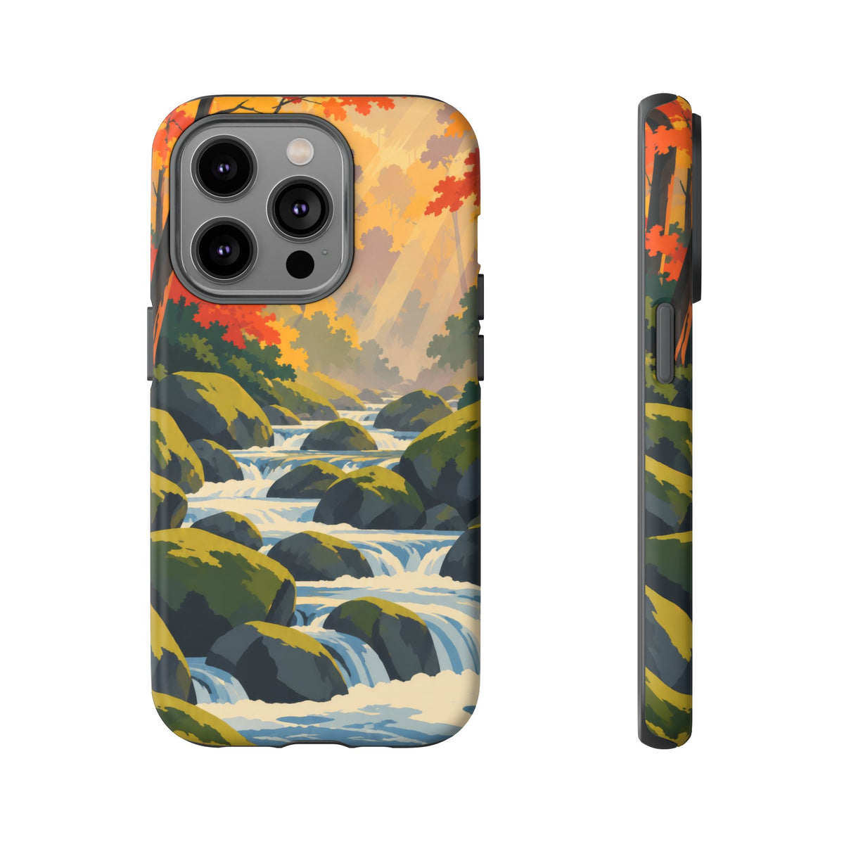 Great Smoky Mountains — Autumn Creek iPhone Tough Case