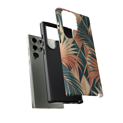 Coral Palm Pavilion Samsung Galaxy Tough Case | art deco