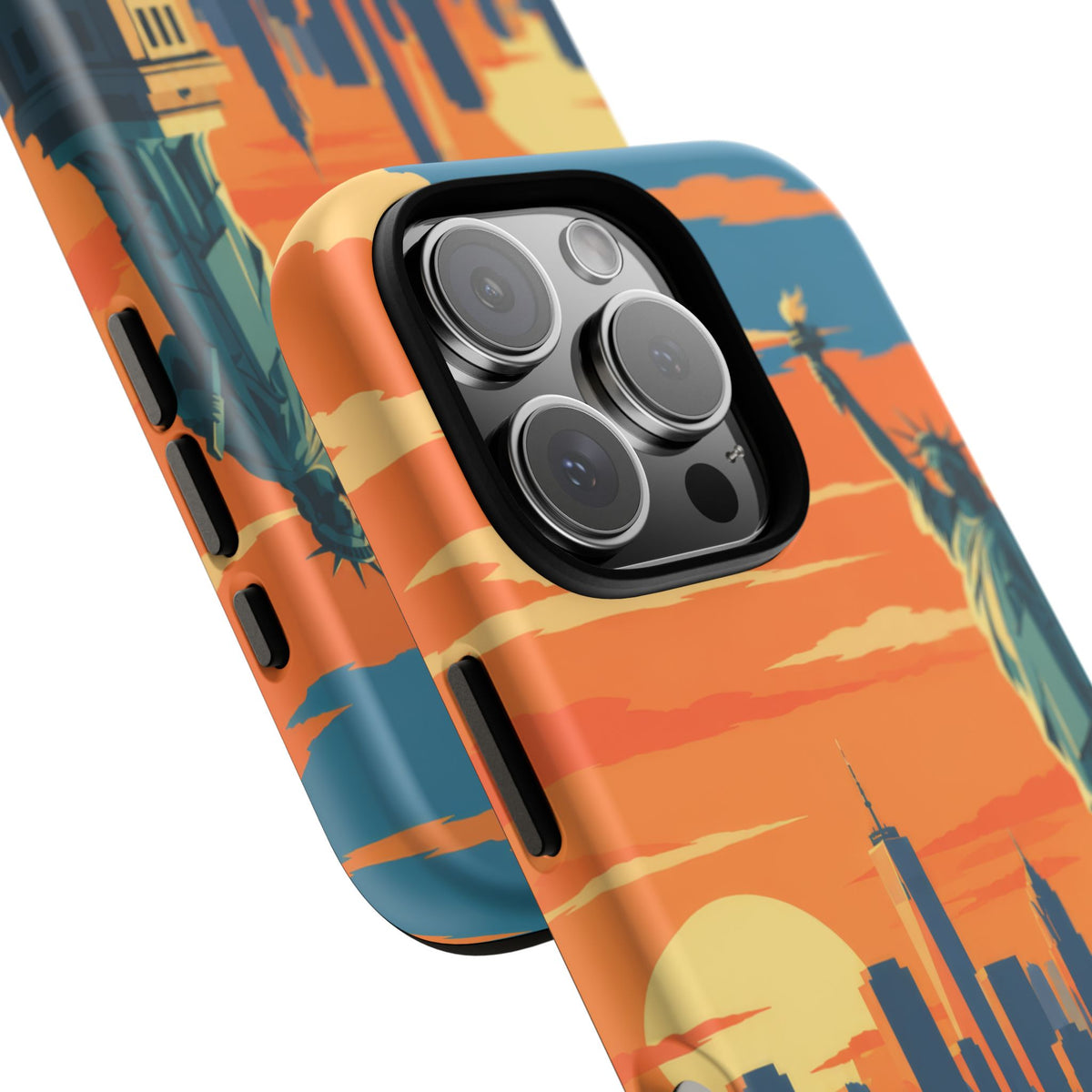 New York City — Harbor Liberty iPhone Tough Case
