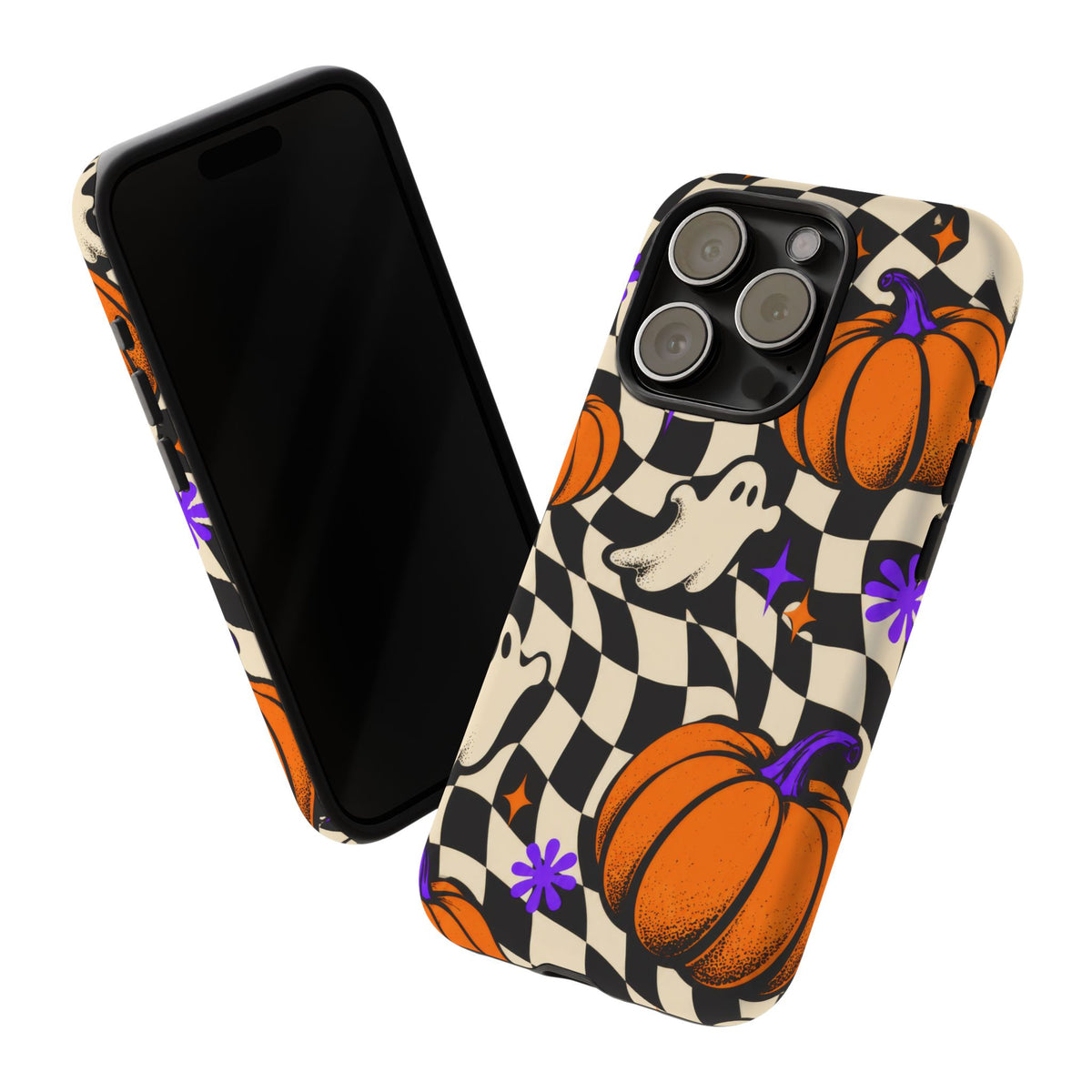 Spectral Groove iPhone Tough Case | retro halloween