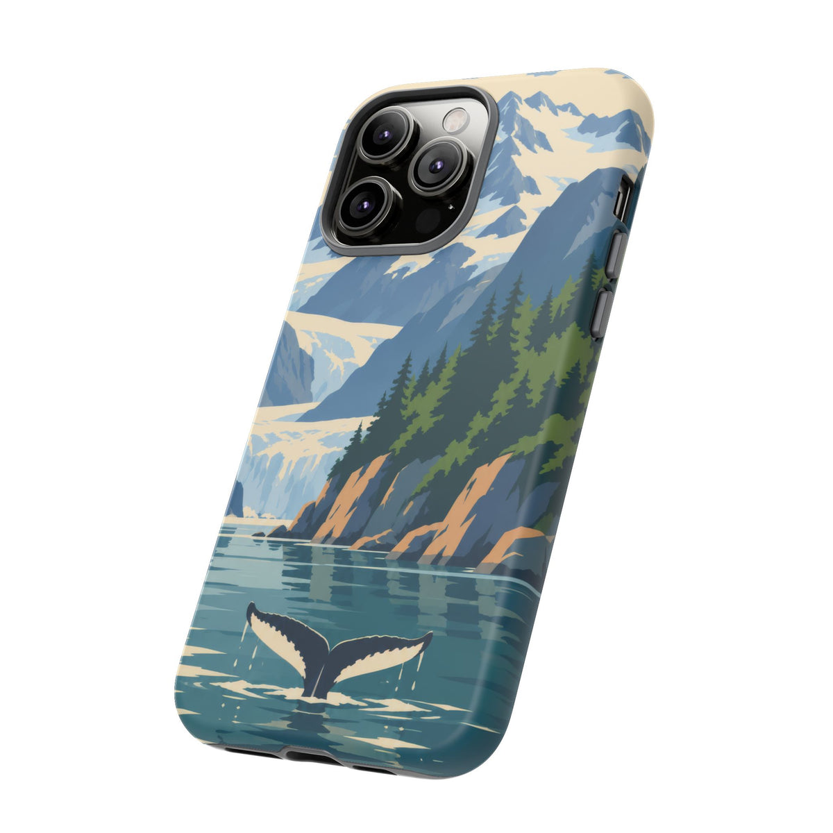 Glacier Bay — Fjord Silence iPhone Tough Case