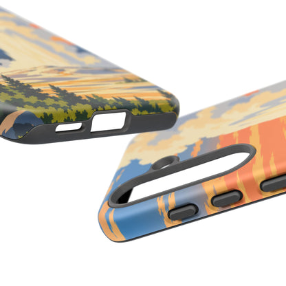 Yellowstone — Geyser Dawn Samsung Galaxy Tough Case