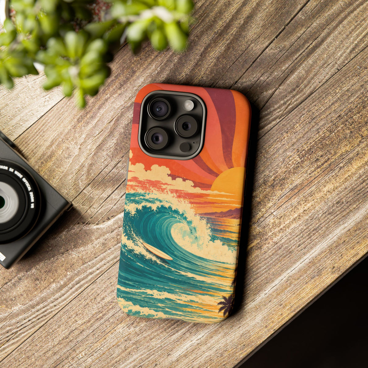 Pacific Daydream iPhone Tough Case | vintage surf
