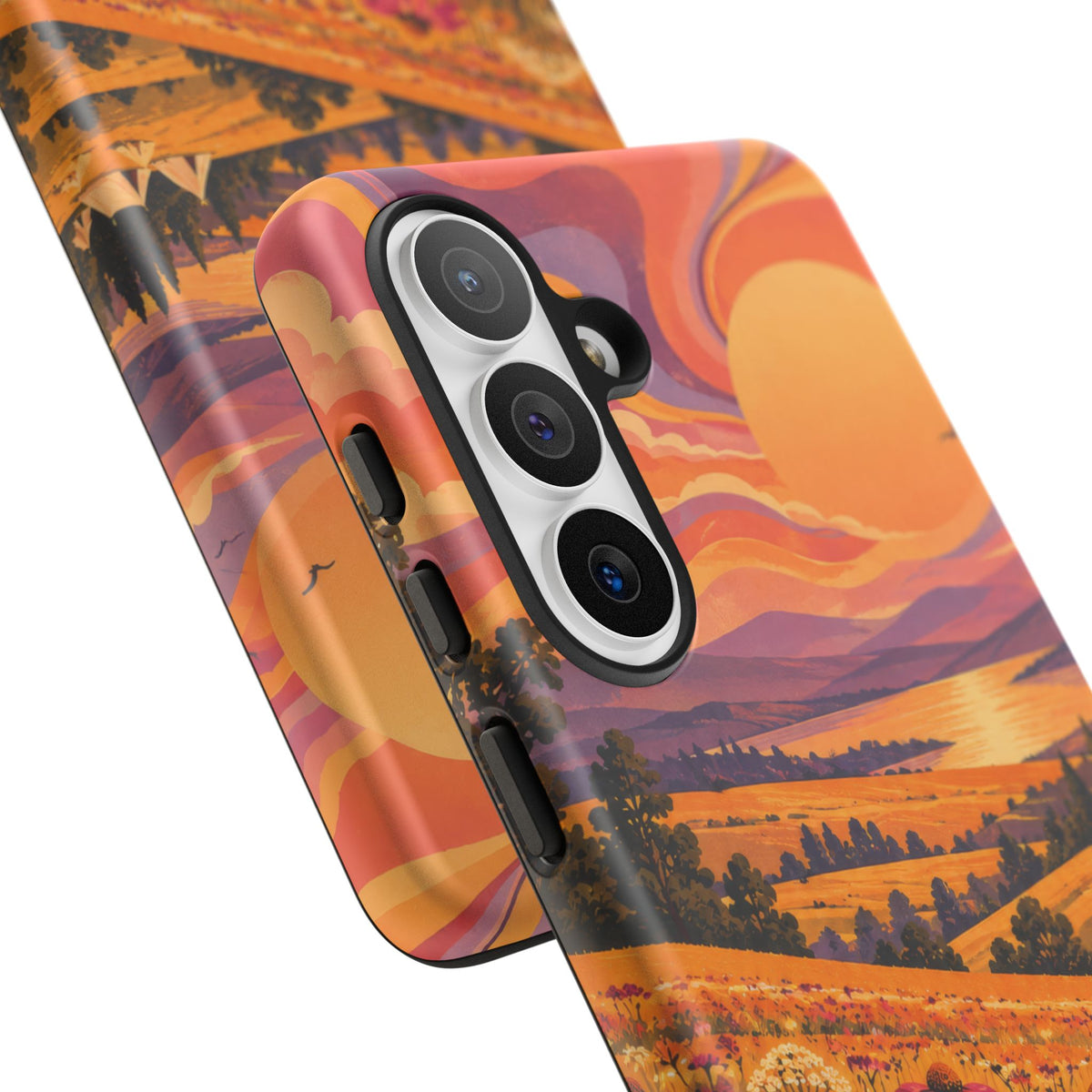 Golden Field Reverie Samsung Galaxy Tough Case | sixties festival