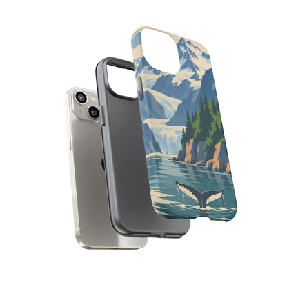 Glacier Bay — Fjord Silence iPhone Tough Case