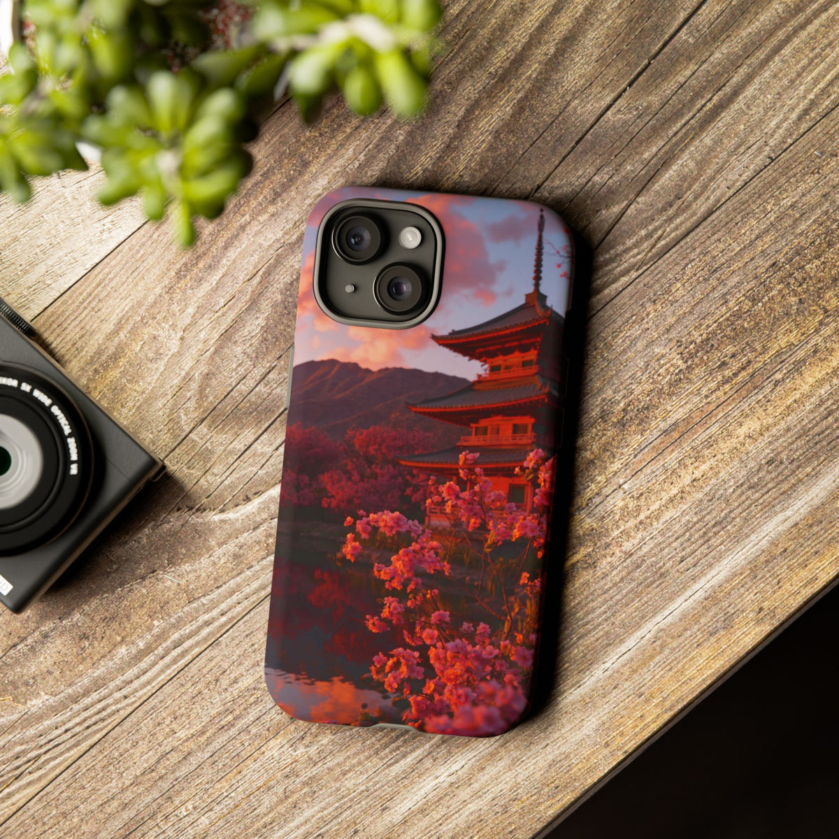 Pagoda Afterglow iPhone Tough Phone Case