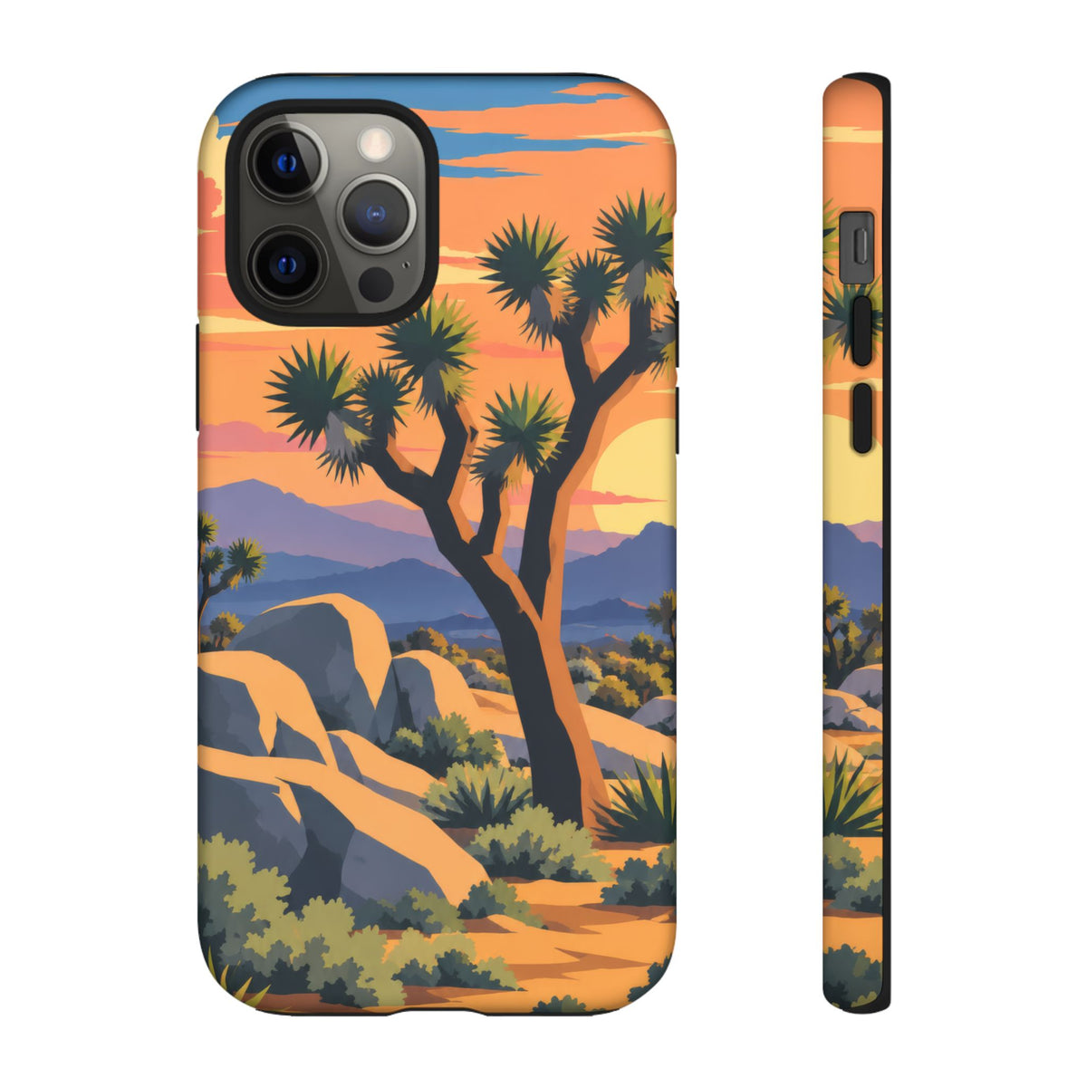Joshua Tree — Desert Silhouettes iPhone Tough Case