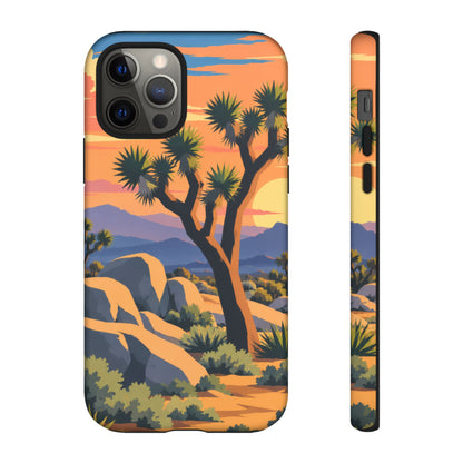Joshua Tree — Desert Silhouettes iPhone Tough Case