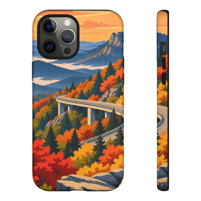 Blue Ridge Parkway — Viaduct Morning iPhone Tough Case