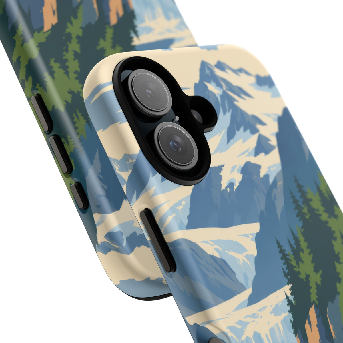 Glacier Bay — Fjord Silence iPhone Tough Case