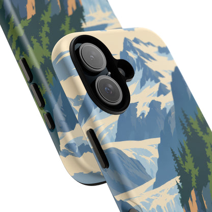 Glacier Bay — Fjord Silence iPhone Tough Case