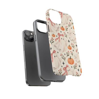 Blush Boo Social iPhone Tough Case | cute ghost