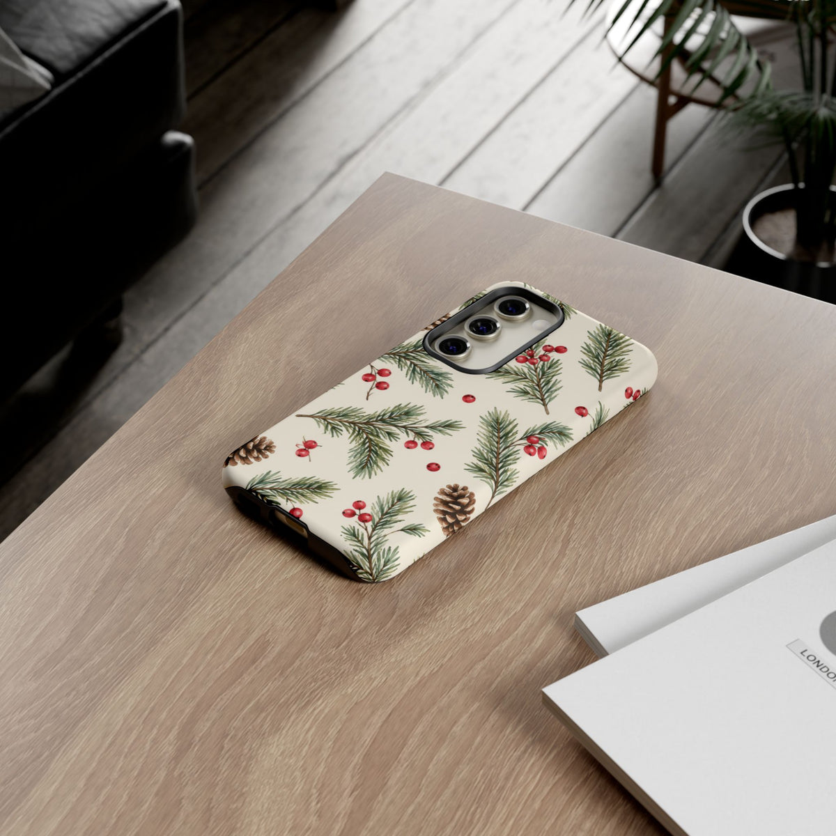 Evergreen Whisper Samsung Galaxy Tough Case | evergreen botanical