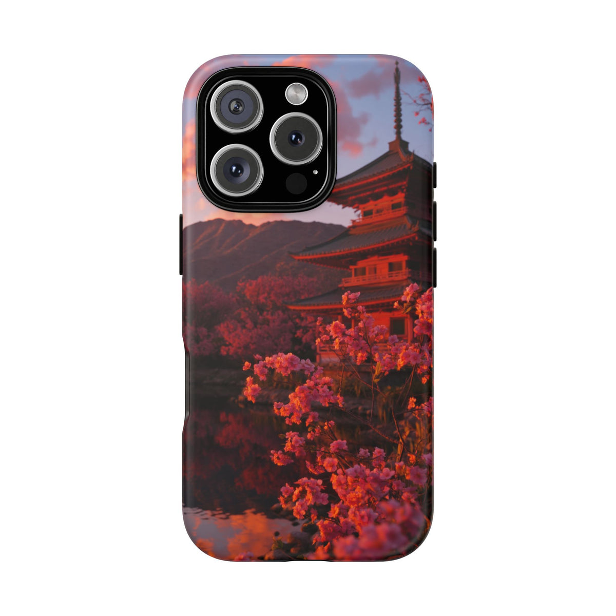 Pagoda Afterglow iPhone Tough Phone Case