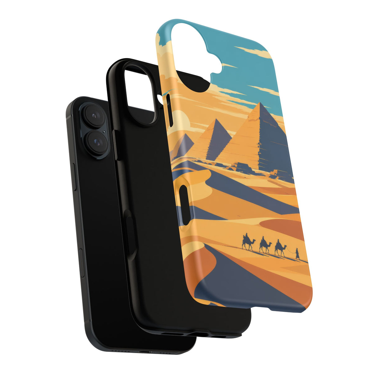 The Pyramids — Sands of Gold iPhone Tough Case