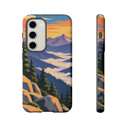 Misty Mountains — Amethyst Pass Samsung Galaxy Tough Case