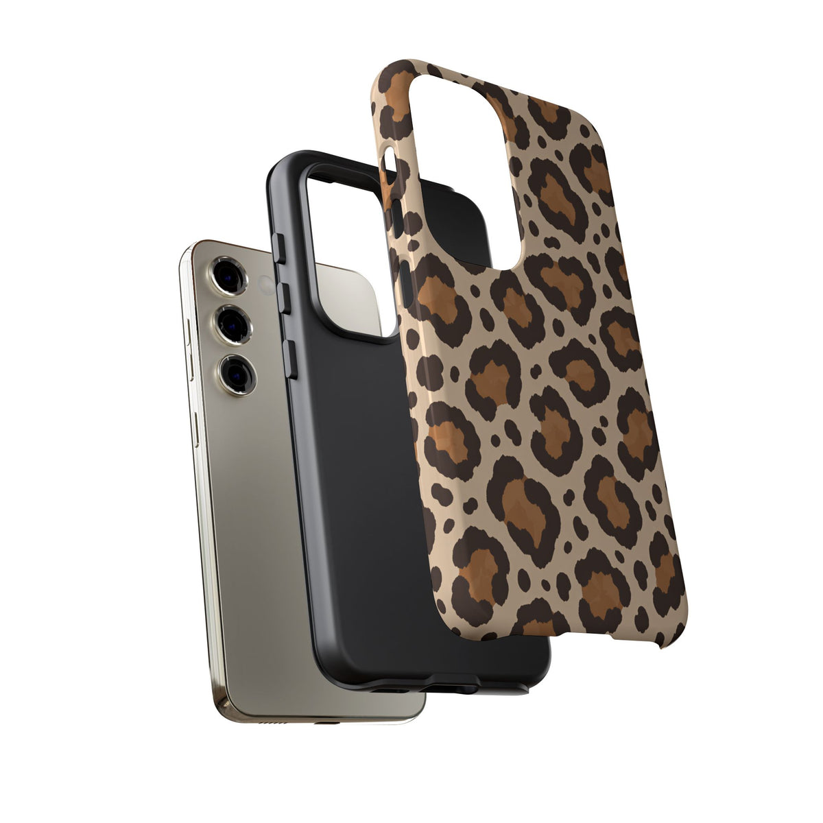Leopard Print Samsung Galaxy Tough Case | Cocoa Wildcat
