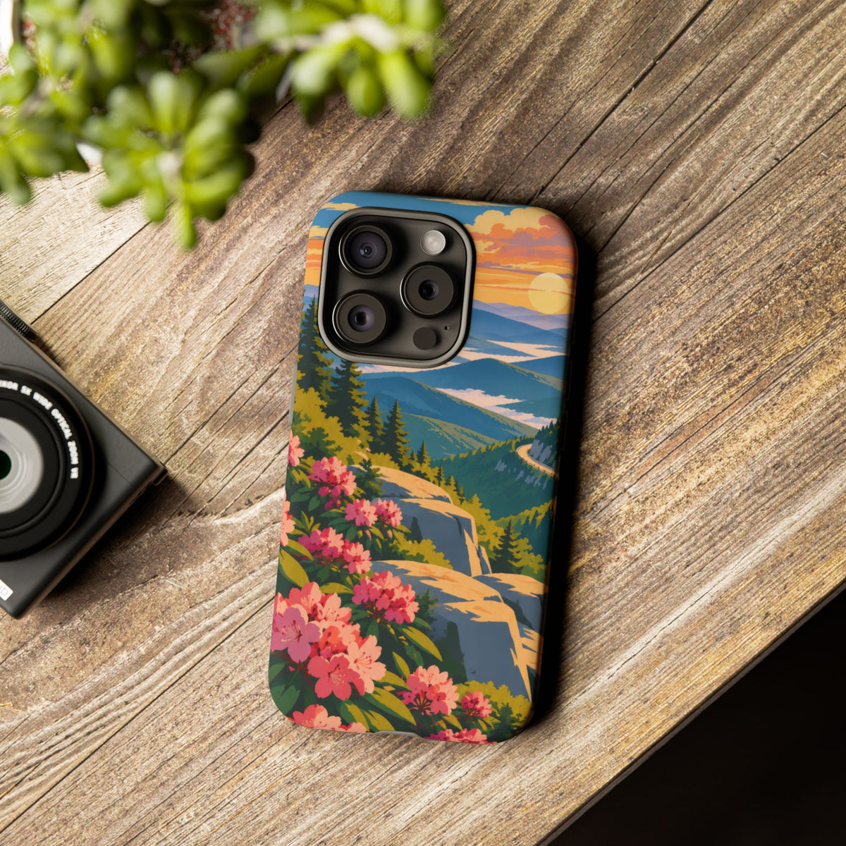Blue Ridge Parkway — Ridgeway Bloom iPhone Tough Case