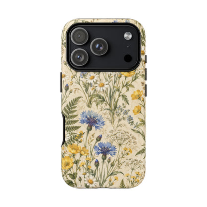Meadow Archive iPhone Tough Case | wildflowers