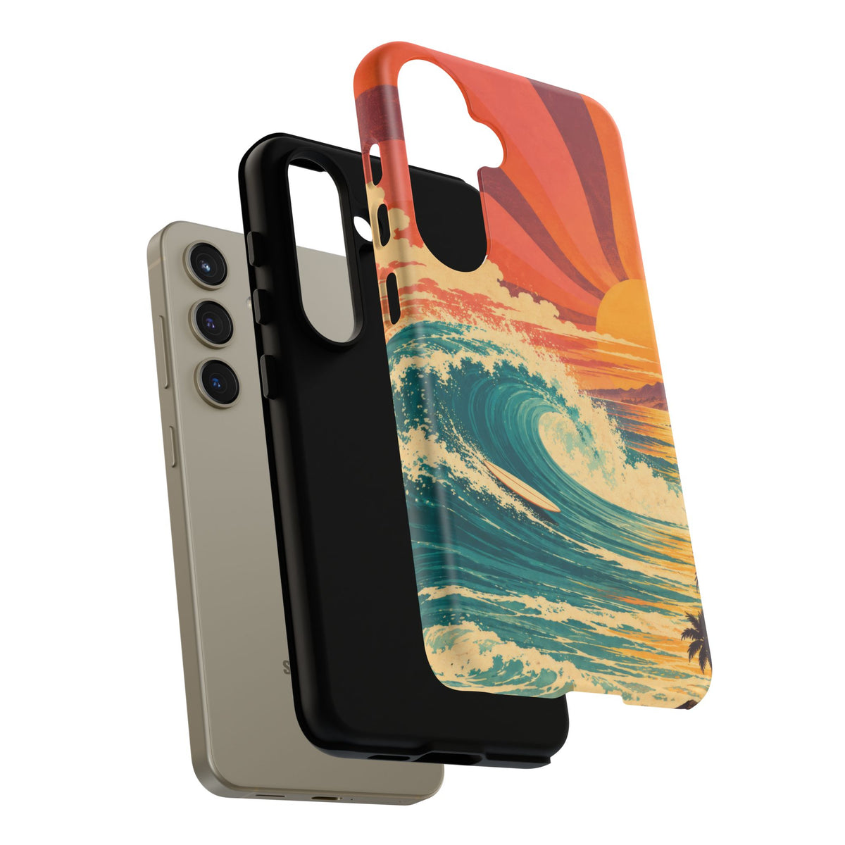Pacific Daydream Samsung Galaxy Tough Case | vintage surf