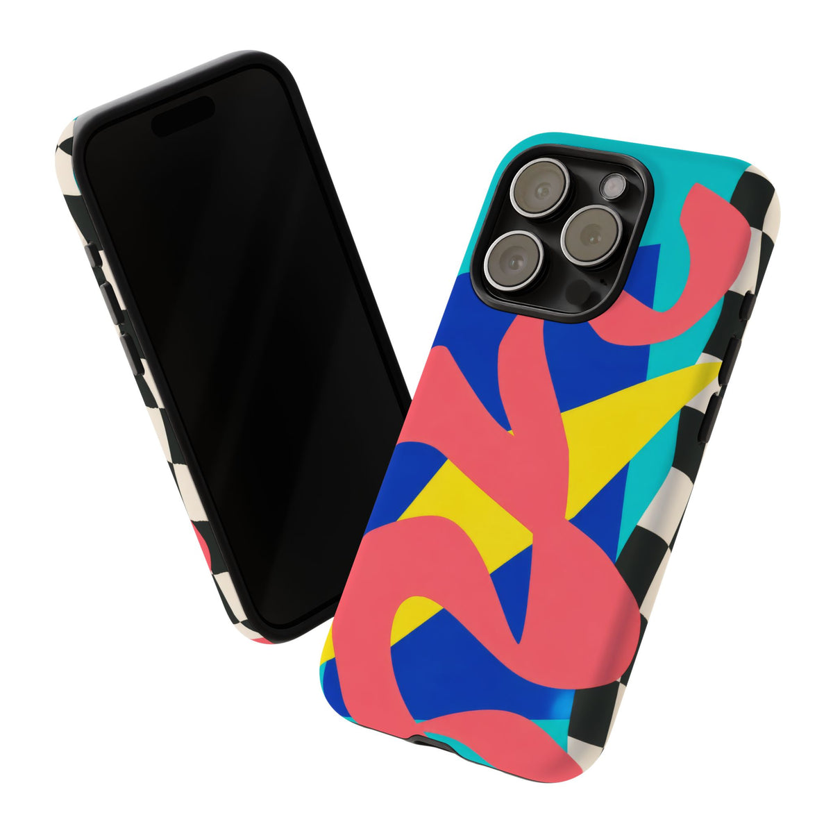 Cut Loose iPhone Tough Case | Retro Abstract Art