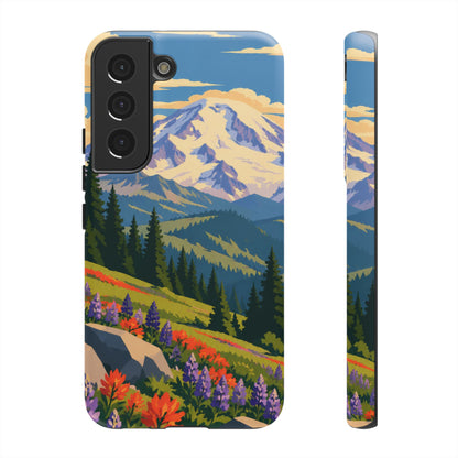 Mount Rainier — Meadow Radiance Samsung Galaxy Tough Case