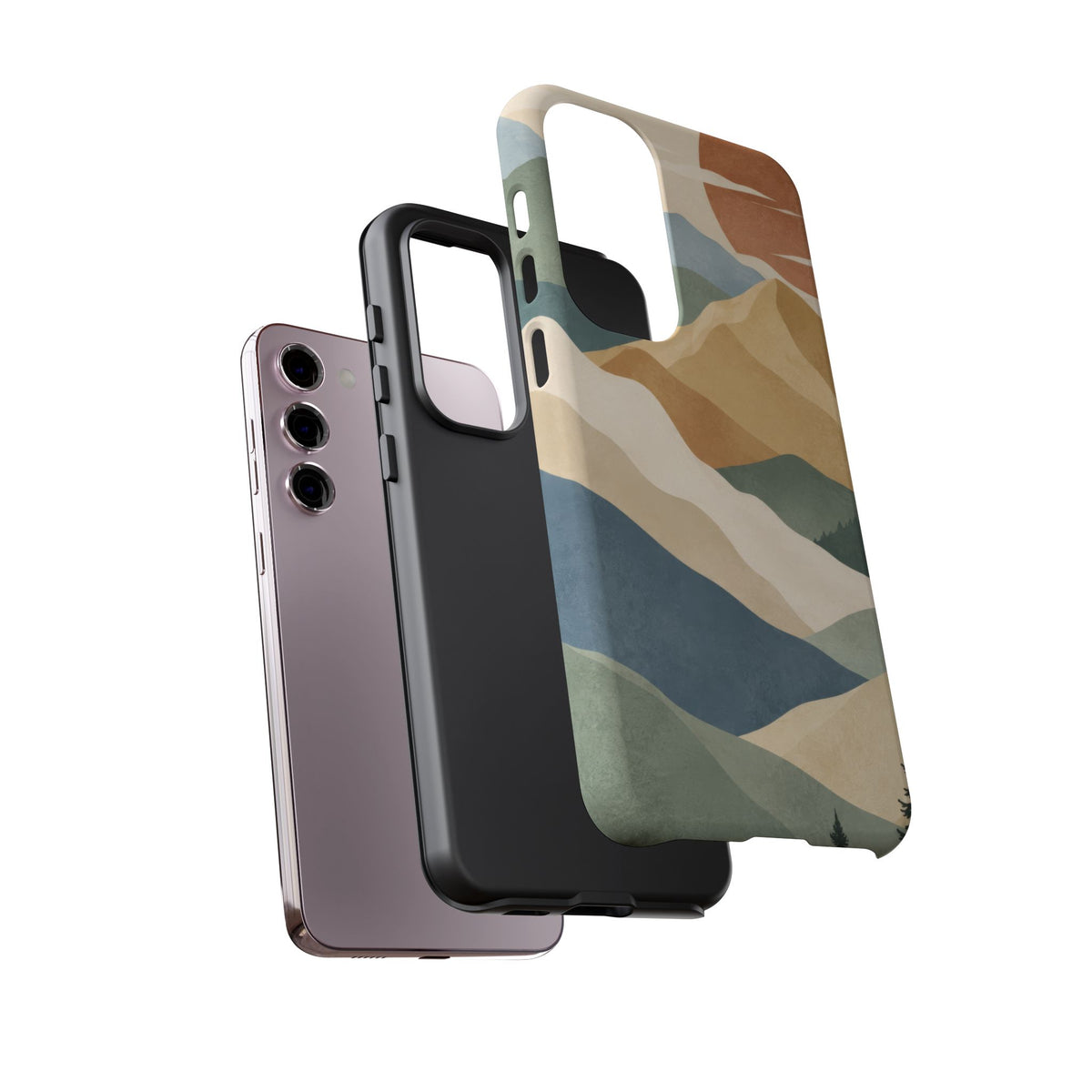 Sage Summit Samsung Galaxy Tough Case | abstract mountains