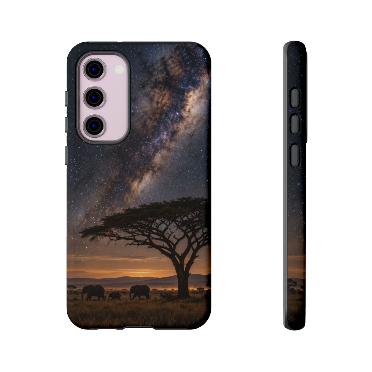 Milky Way over the Plains Samsung Galaxy Tough Case