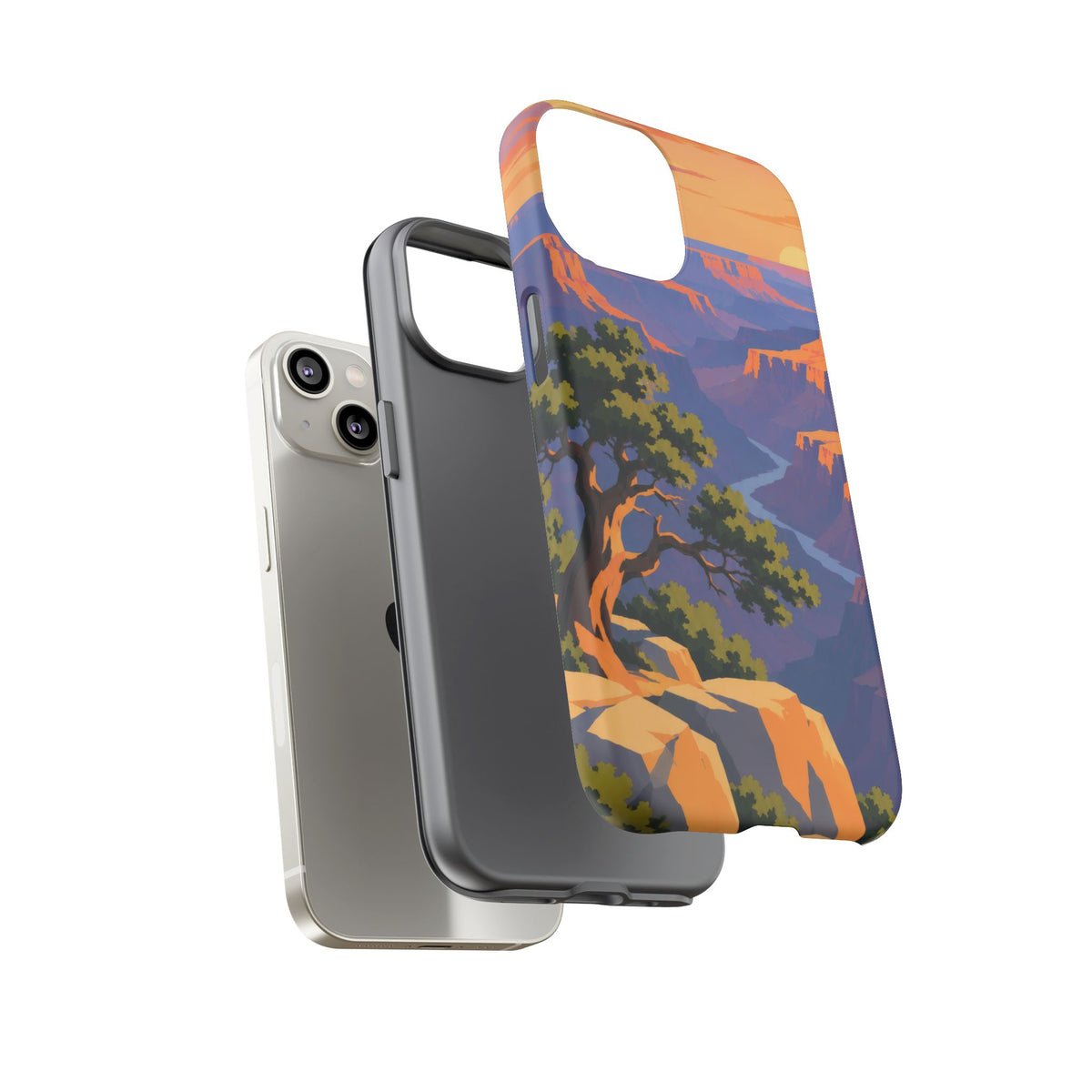 Grand Canyon — Blue Canyon Dawn iPhone Tough Case