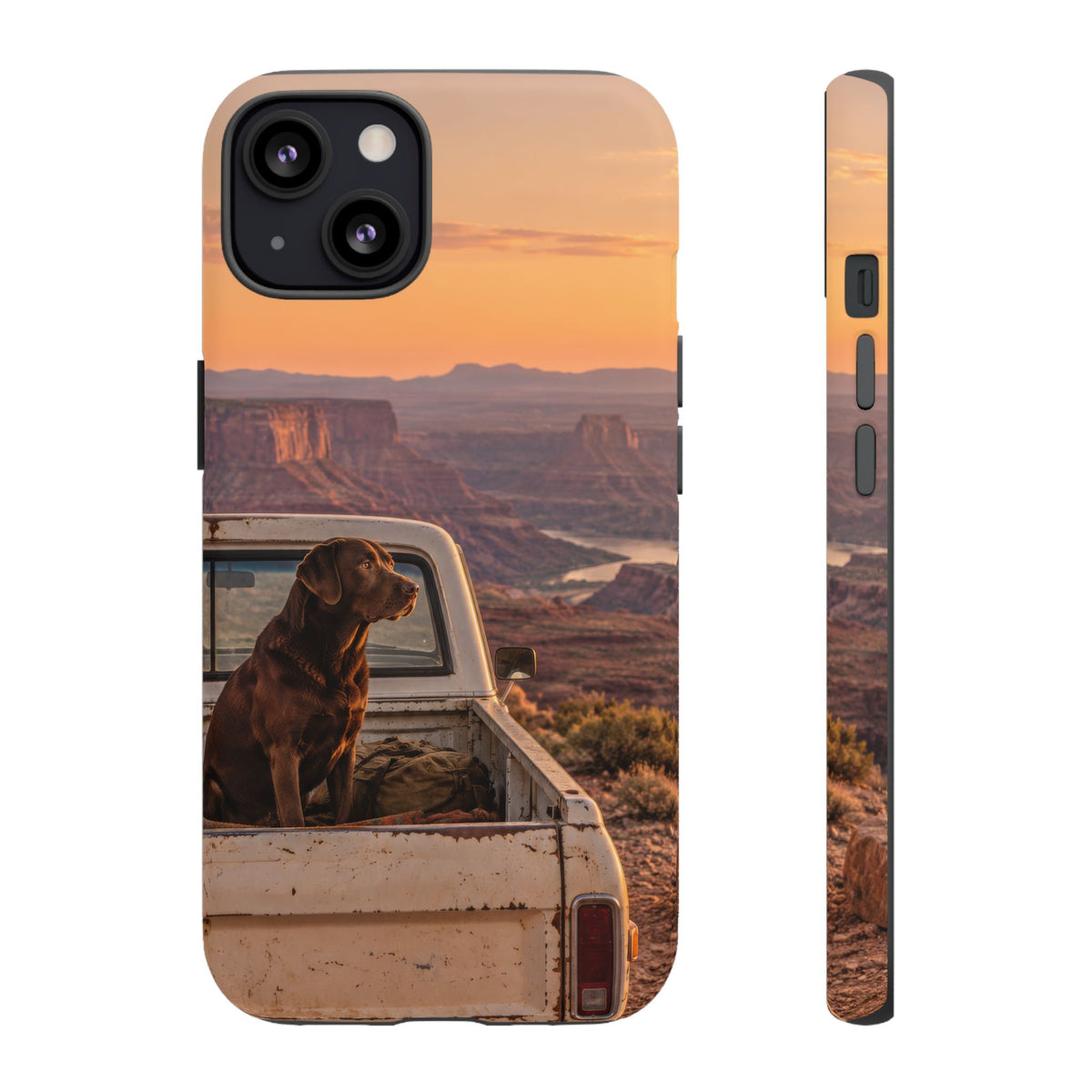Desert Tailgate Companion iPhone Tough Case | labrador