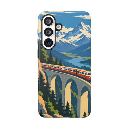Travel by Train — Alpine Express Samsung Galaxy Tough Case | train travel