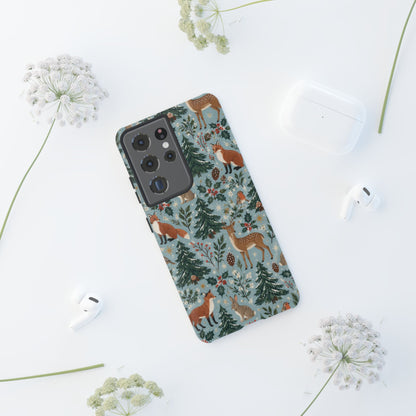 Winter Woodland Gathering Samsung Galaxy Tough Case | woodland christmas