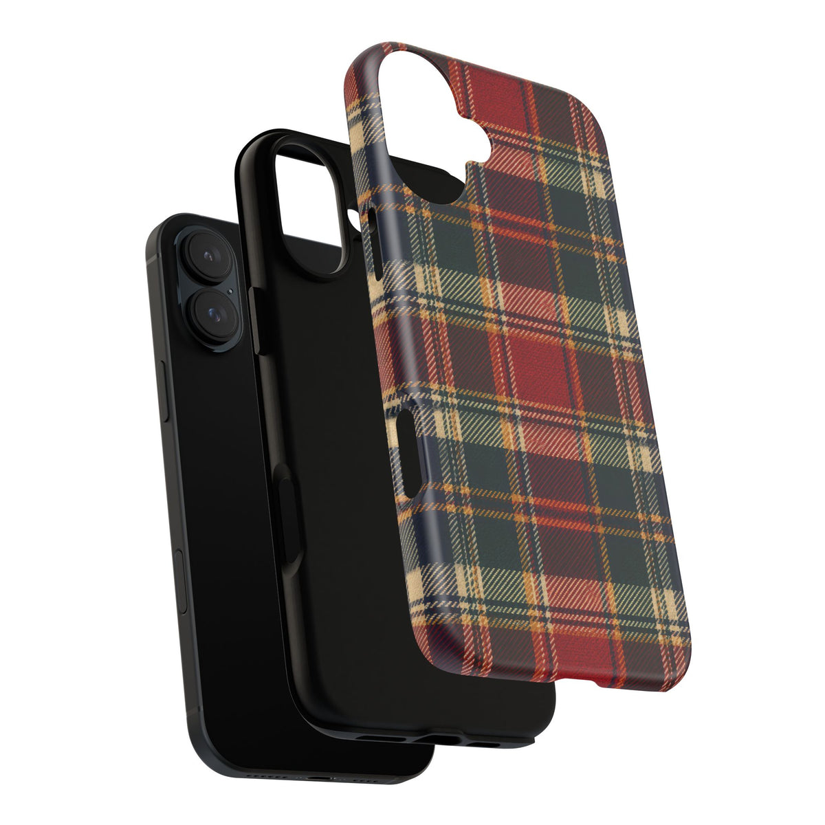 Highland Holiday iPhone Tough Case | christmas plaid